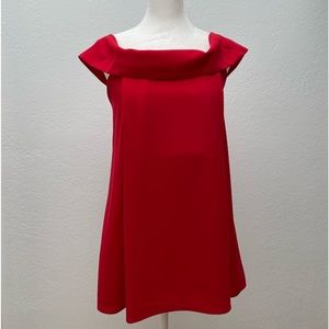 NICHOLAS Off Shoulder Red Top
